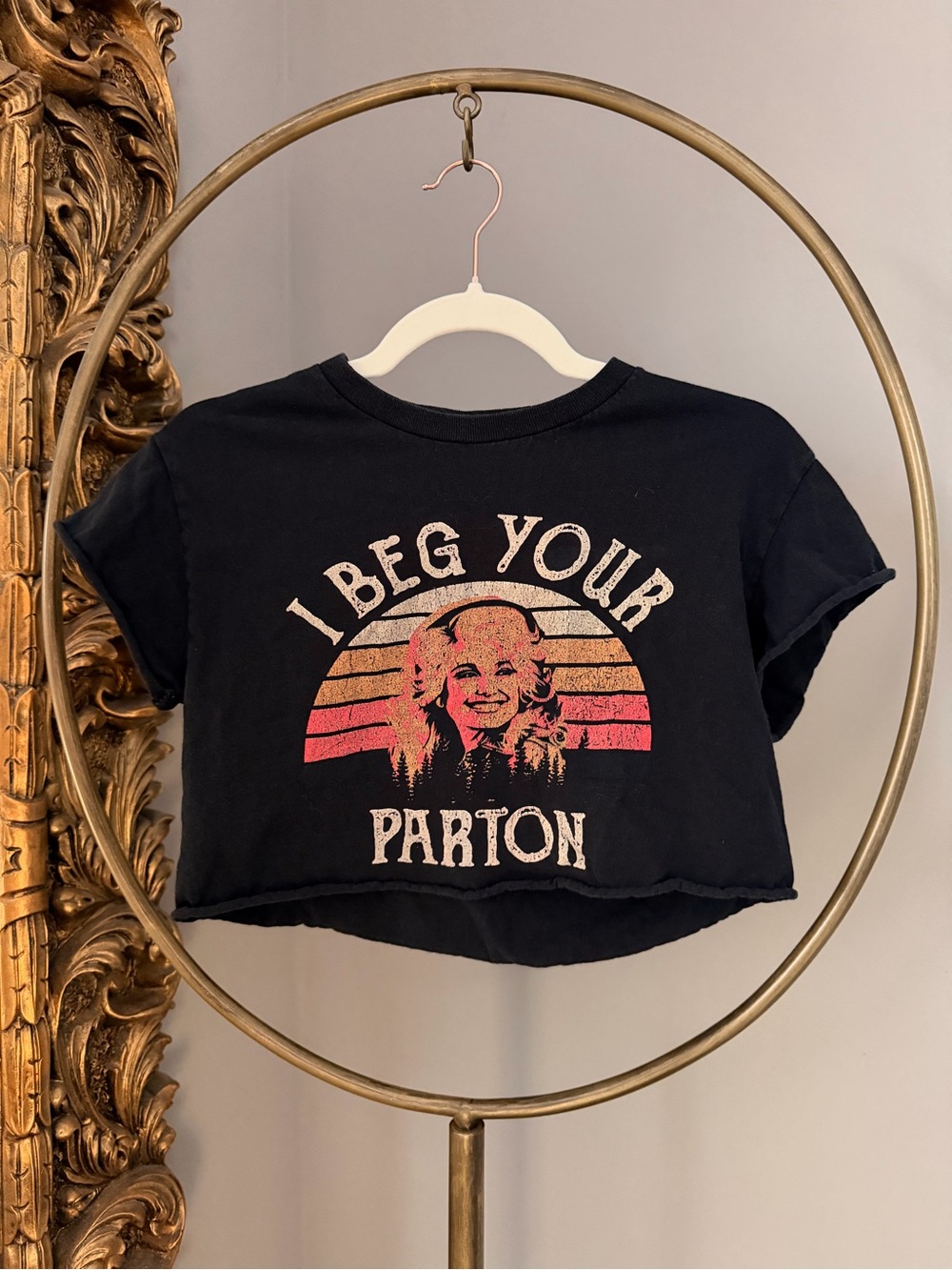 Dolly Parton Crop Tee